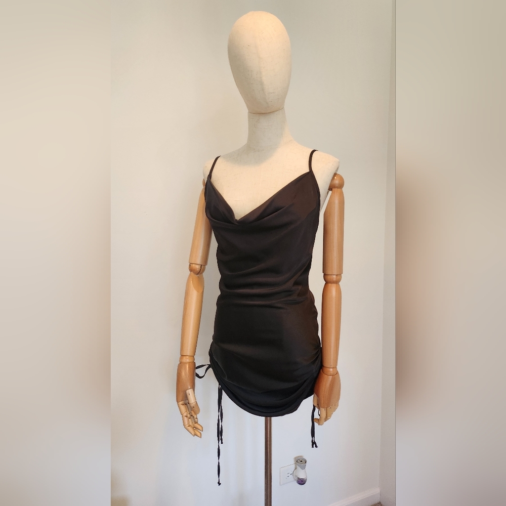 Slip dress, LBD ,mini black dress